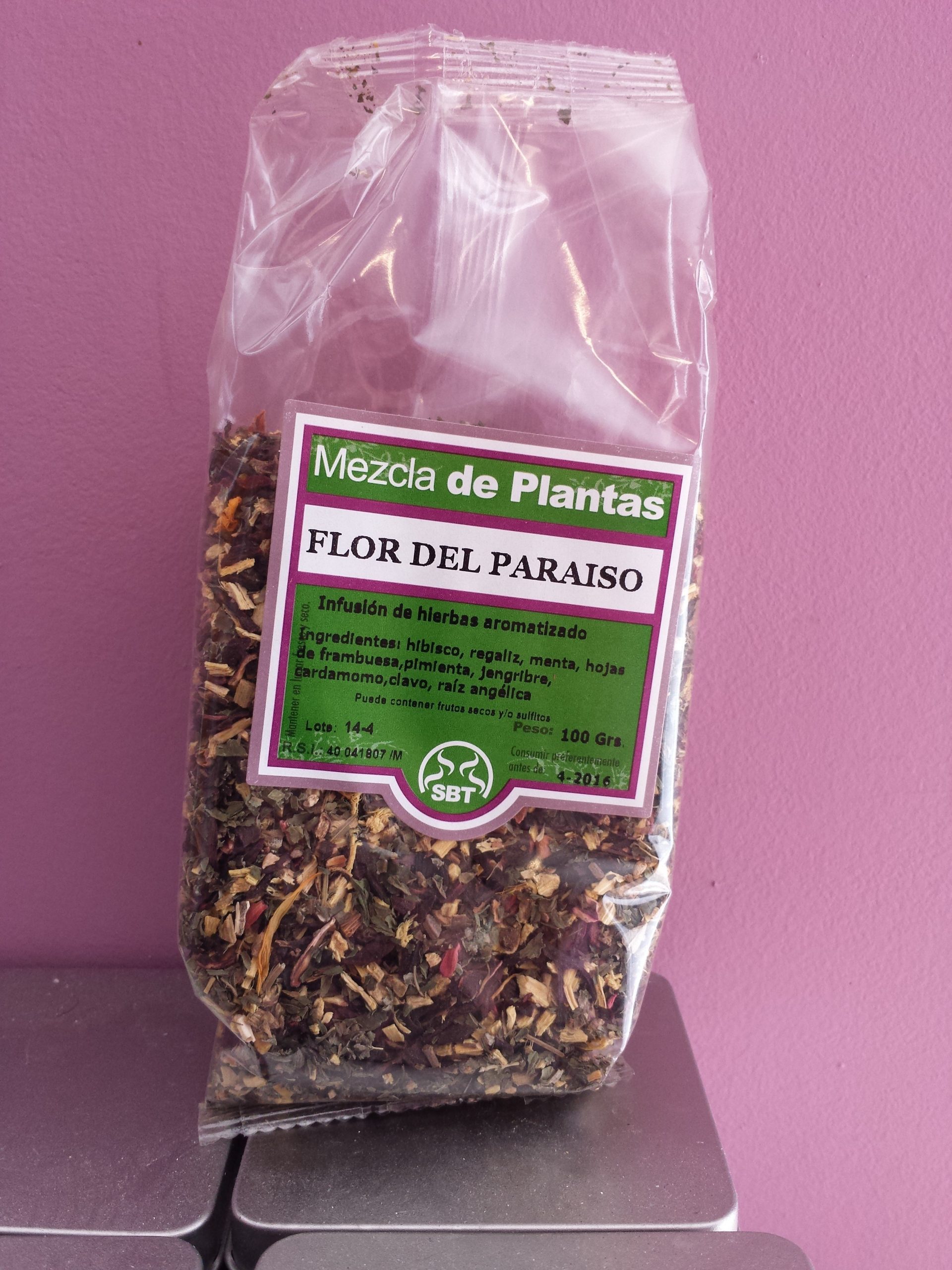 MEZCLA DE PLANTAS FLOR DEL PARAISO - Saboreaté y Café
